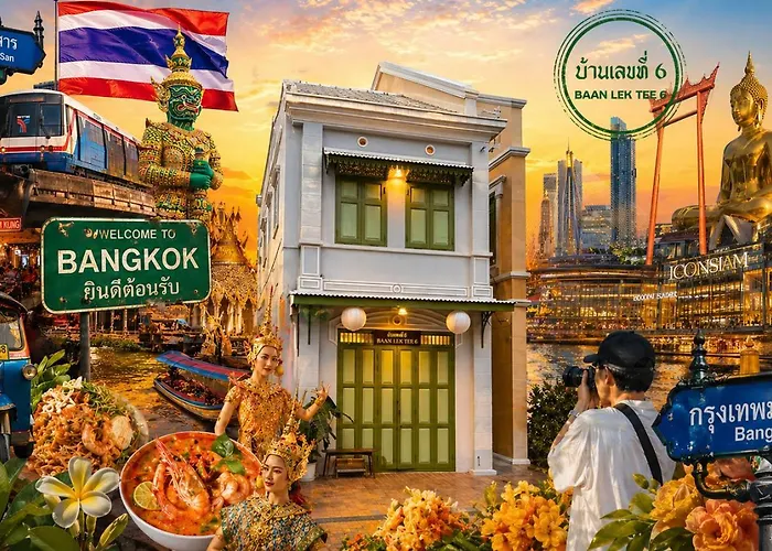 Baan Lek Tee 6 - 9chinatown Near Yaowarat And Mrt *